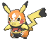 #025 Pikachu Catcheur