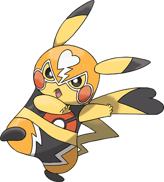 #025 Pikachu wrestler